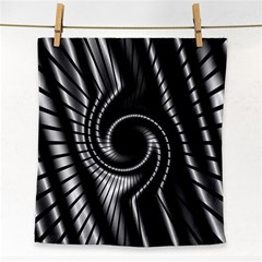 Abstract Background Resembling To Metal Grid Face Towel