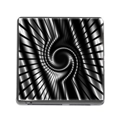 Abstract Background Resembling To Metal Grid Memory Card Reader (square) by Nexatart