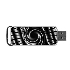 Abstract Background Resembling To Metal Grid Portable Usb Flash (two Sides) by Nexatart