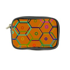 Color Bee Hive Color Bee Hive Pattern Coin Purse by Nexatart