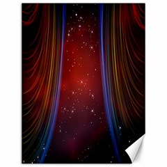 Bright Background With Stars And Air Curtains Canvas 12  X 16   by Nexatart