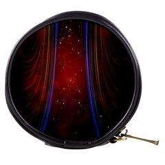 Bright Background With Stars And Air Curtains Mini Makeup Bags by Nexatart