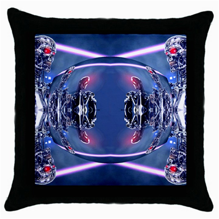 Terminator 3  Throw Pillow Case (Black)