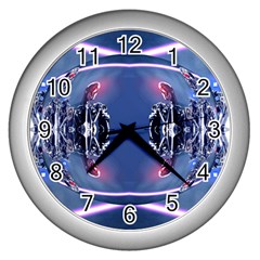 Terminator 3  Wall Clocks (silver)  by 3Dbjvprojats