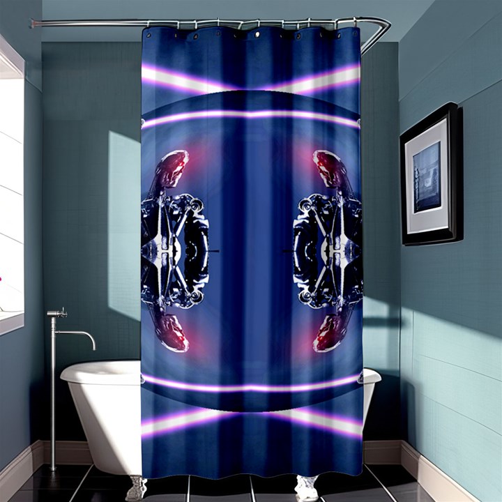 Terminator 3  Shower Curtain 36  x 72  (Stall) 