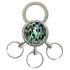 Wallpaper Background With Lighted Pattern 3-ring Key Chains by Nexatart