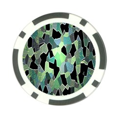 Wallpaper Background With Lighted Pattern Poker Chip Card Guard (10 Pack) by Nexatart