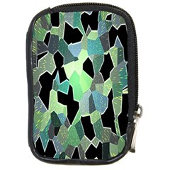 Wallpaper Background With Lighted Pattern Compact Camera Cases by Nexatart