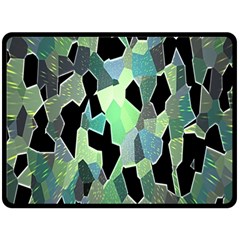 Wallpaper Background With Lighted Pattern Fleece Blanket (large)  by Nexatart