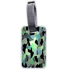 Wallpaper Background With Lighted Pattern Luggage Tags (two Sides) by Nexatart