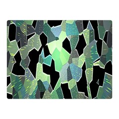 Wallpaper Background With Lighted Pattern Double Sided Flano Blanket (mini)  by Nexatart