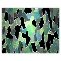 Wallpaper Background With Lighted Pattern Double Sided Flano Blanket (medium)  by Nexatart