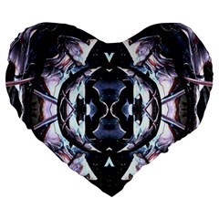 Warframe  Large 19  Premium Flano Heart Shape Cushions