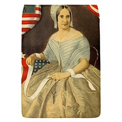 Betsy Ross Author Of The First American Flag And Seal Patriotic Usa Vintage Portrait Flap Covers (s)  by yoursparklingshop