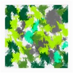 Abstract Watercolor Background Wallpaper Of Watercolor Splashes Green Hues Medium Glasses Cloth (2-Side) Front