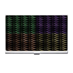 Multicolor Pattern Digital Computer Graphic Business Card Holders by Nexatart