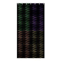 Multicolor Pattern Digital Computer Graphic Shower Curtain 36  X 72  (stall) 