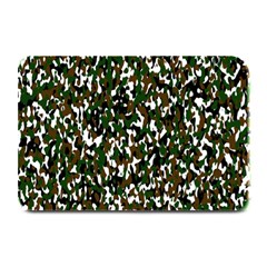 Camouflaged Seamless Pattern Abstract Plate Mats by Nexatart