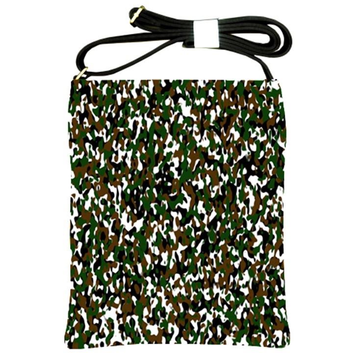 Camouflaged Seamless Pattern Abstract Shoulder Sling Bags