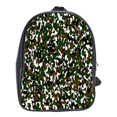 Camouflaged Seamless Pattern Abstract School Bags (xl) 