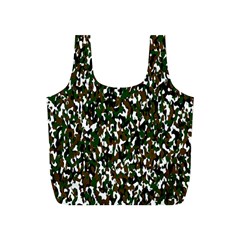 Camouflaged Seamless Pattern Abstract Full Print Recycle Bags (s) 