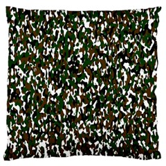 Camouflaged Seamless Pattern Abstract Standard Flano Cushion Case (one Side)