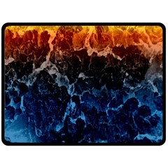 Abstract Background Fleece Blanket (large) 