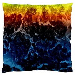 Abstract Background Standard Flano Cushion Case (One Side)