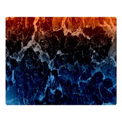 Abstract Background Double Sided Flano Blanket (Large) 