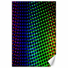 Digitally Created Halftone Dots Abstract Background Design Canvas 24  X 36 