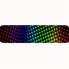 Digitally Created Halftone Dots Abstract Background Design Large Bar Mats by Nexatart