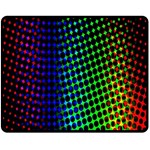 Digitally Created Halftone Dots Abstract Background Design Fleece Blanket (Medium)  60 x50  Blanket Front