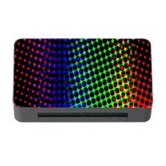 Digitally Created Halftone Dots Abstract Background Design Memory Card Reader With Cf