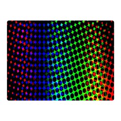 Digitally Created Halftone Dots Abstract Background Design Double Sided Flano Blanket (mini) 