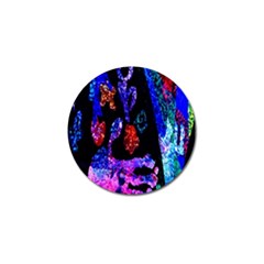 Grunge Abstract In Black Grunge Effect Layered Images Of Texture And Pattern In Pink Black Blue Red Golf Ball Marker