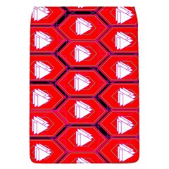 Red Bee Hive Background Flap Covers (s)  by Nexatart