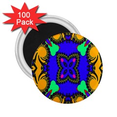 Digital Kaleidoscope 2 25  Magnets (100 Pack) 