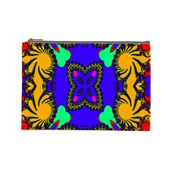 Digital Kaleidoscope Cosmetic Bag (large) 