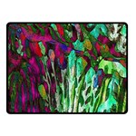 Bright Tropical Background Abstract Background That Has The Shape And Colors Of The Tropics Double Sided Fleece Blanket (Small)  45 x34  Blanket Front