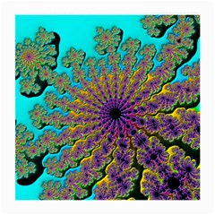 Beautiful Mandala Created With Fractal Forge Medium Glasses Cloth by Nexatart