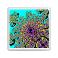 Beautiful Mandala Created With Fractal Forge Memory Card Reader (square)  by Nexatart