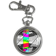 Colors Fadeout Paintwork Abstract Key Chain Watches by Nexatart