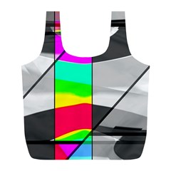 Colors Fadeout Paintwork Abstract Full Print Recycle Bags (l)  by Nexatart