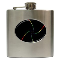 Digital Computer Graphic Hip Flask (6 Oz) by Nexatart