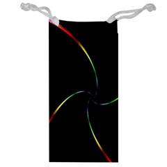 Digital Computer Graphic Jewelry Bag by Nexatart