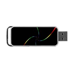 Digital Computer Graphic Portable Usb Flash (one Side) by Nexatart