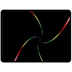 Digital Computer Graphic Double Sided Fleece Blanket (large)  by Nexatart