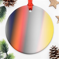 Digitally Created Abstract Colour Blur Background Ornament (round) by Nexatart