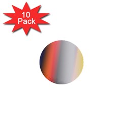 Digitally Created Abstract Colour Blur Background 1  Mini Buttons (10 Pack)  by Nexatart