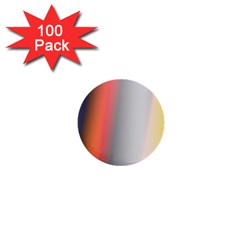 Digitally Created Abstract Colour Blur Background 1  Mini Buttons (100 Pack)  by Nexatart